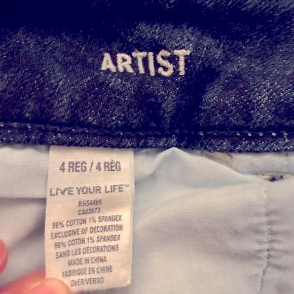 American Eagle Outfitters Artist Blue Jeans - Picture 3 of 3